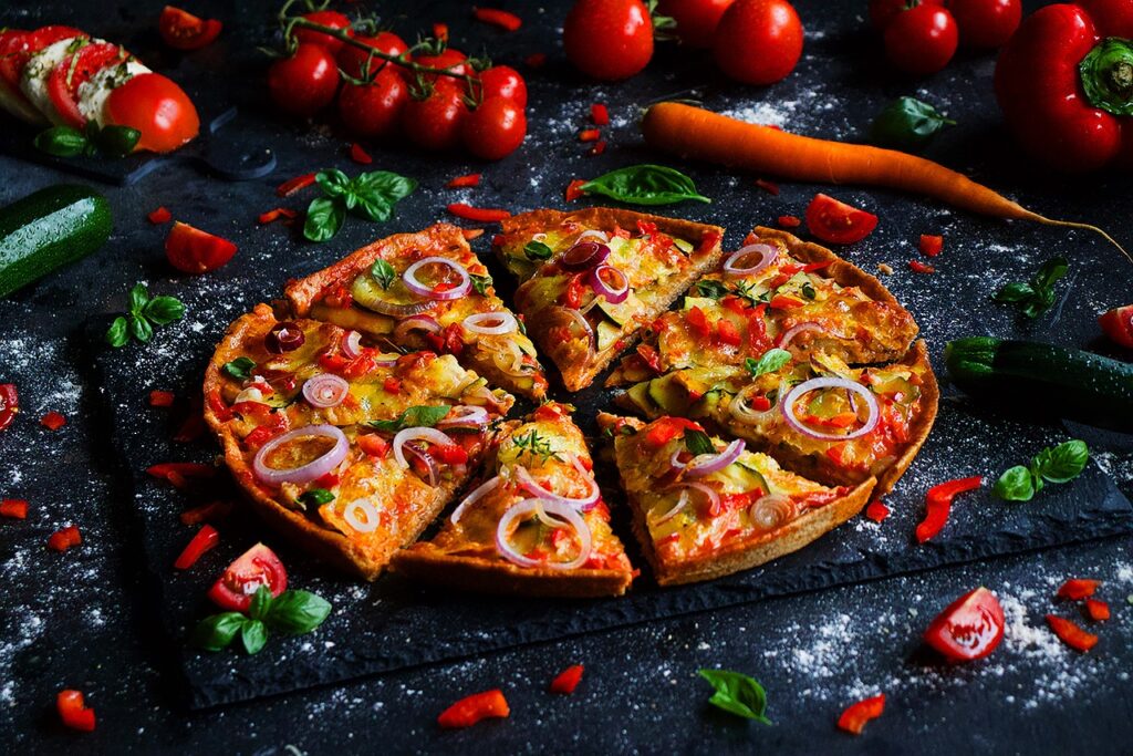 Pizza near new arya public school